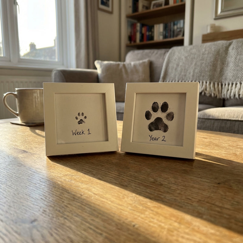 4. His Paws Won't Always Be This Size.