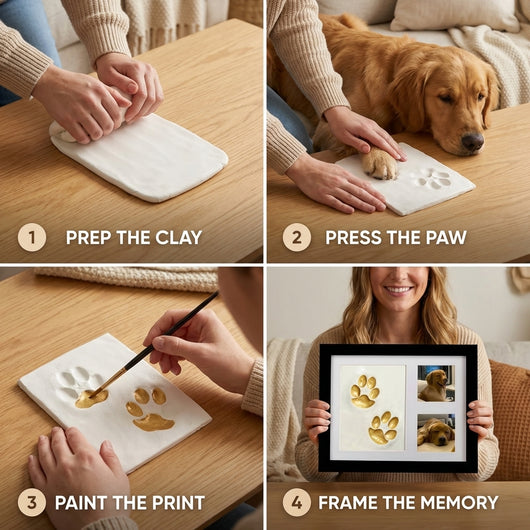 The Clay Paw Print Kit